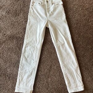 Levi Strauss Straight White Jeans size 24